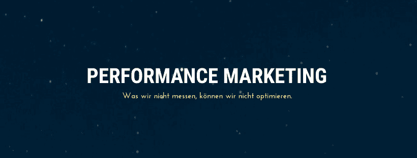 What is performance marketing, what is the definition?