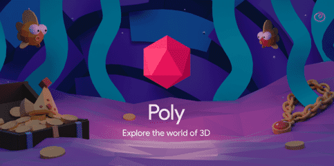 Google Poly 3D Werbung gestalten und bauen