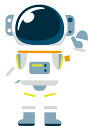 Comic Astronaut Buddy